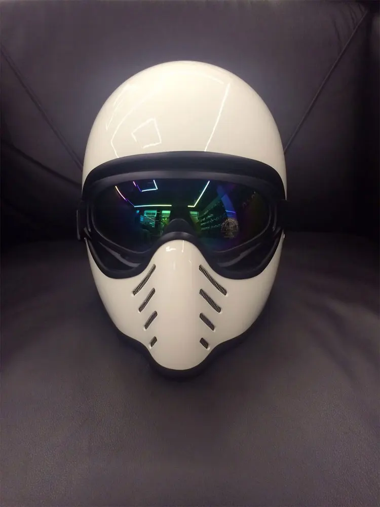 Токийский стиль мотоциклетный шлем Чоппер ретро винтажный Ghost Rider шлем|rider helmet|retro