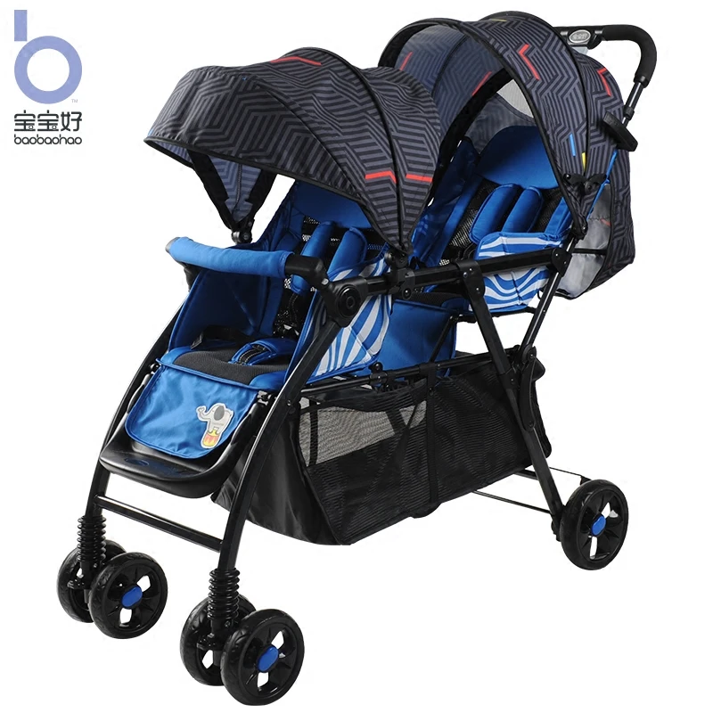 Twin baby strollers can sit reclining foldable light two tire car double trolley stroller twin stroller can sit and lie
Twin baby strollers can sit reclining foldable light two tire car double trolley stroller twin stroller can sit and lie