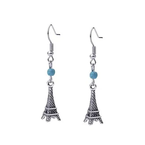 Seblasy Bohemian Small Eiffel Tower Dangle Earrings for Women High Quality Valentine's Day Jewelry Femme Bijoux Brincos
Seblasy Bohemian Small Eiffel Tower Dangle Earrings for Women High Quality Valentine's Day Jewelry Femme Bijoux Brincos