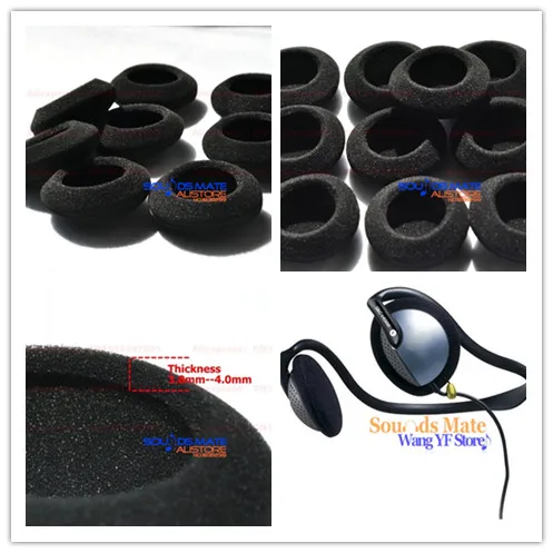 5 Pairs Ear Pads Foam Cushion Cover For Philips HS500 Behind the Head Sport Headphones Replacement EarPads
5 Pairs Ear Pads Foam Cushion Cover For Philips HS500 Behind the Head Sport Headphones Replacement EarPads