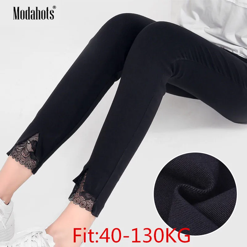 High Quality Women Leggings Plus Size 6XL Big Sizes Large Slim Lace Patchwork Legging Pants Push Up Black Casual Leggins
High Quality Women Leggings Plus Size 6XL Big Sizes Large Slim Lace Patchwork Legging Pants Push Up Black Casual Leggins