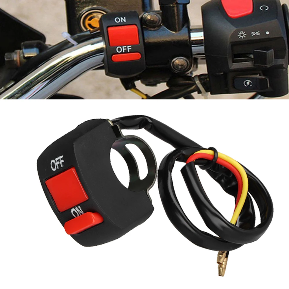 

High Quality Universal 12V Motorcycle Handlebar Accident Hazard Light Switch On/off Button