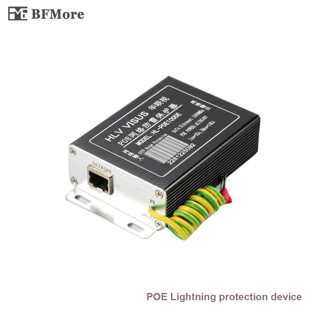 BFMore POE ip камера сетевой коммутатор RJ45 и Защита от перенапряжения защитное