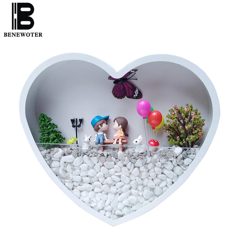 Creative Wall Vase Home Decoration Crafts Iron Heart-shaped Wall Hanging Artificial Art Vases Flower Sands Stone Holder Bonsai
Creative Wall Vase Home Decoration Crafts Iron Heart-shaped Wall Hanging Artificial Art Vases Flower Sands Stone Holder Bonsai