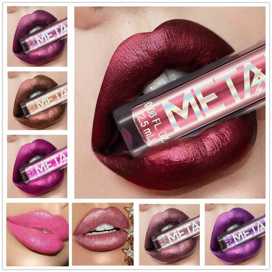 1@# 6 Color Sexy Metallic Color Lip Makeup Lipstick Pencil Waterproof Lasting Tint Lip Stick Beauty Matte Liner Pen Lipstick ML
1@# 6 Color Sexy Metallic Color Lip Makeup Lipstick Pencil Waterproof Lasting Tint Lip Stick Beauty Matte Liner Pen Lipstick ML