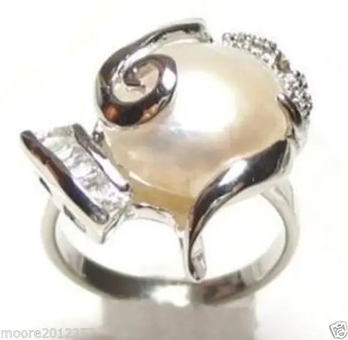FREE SHIPPING HOT sell new Style >>>>Genuine Freshwater white pearl silver Ring Size:7-8#
FREE SHIPPING HOT sell new Style >>>>Genuine Freshwater white pearl silver Ring Size:7-8#