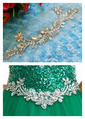 A178 Free shipping hand made crystal patches sew on clear AB colour Rhinestones applique 32*8cm for top dress belt
A178 Free shipping hand made crystal patches sew on clear AB colour Rhinestones applique 32*8cm for top dress belt