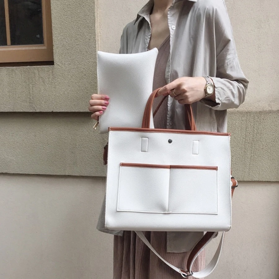 Casual PU Leather Totes Bag Women Handbags Large Capacity Handbag Purses Ladies Shoulder Crossbody Bags Female Purse Chic
Casual PU Leather Totes Bag Women Handbags Large Capacity Handbag Purses Ladies Shoulder Crossbody Bags Female Purse Chic