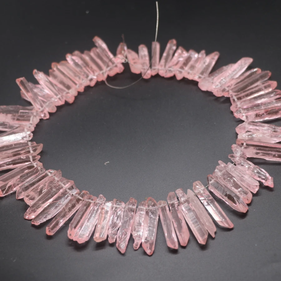 Nautral Pink Stone Necklace Point Pendant Crystal Quartz Bullet Hexagonal Rock Pendulum Column Reiki Healing Chakra Jewelry
Nautral Pink Stone Necklace Point Pendant Crystal Quartz Bullet Hexagonal Rock Pendulum Column Reiki Healing Chakra Jewelry