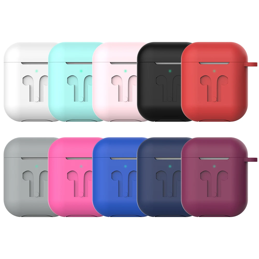 Мягкий силиконовый чехол для наушников Apple AirPods, ультратонкий противоударный защитный чехол для беспроводных наушников
Мягкий силиконовый чехол для наушников Apple AirPods, ультратонкий противоударный защитный чехол для беспроводных наушников
