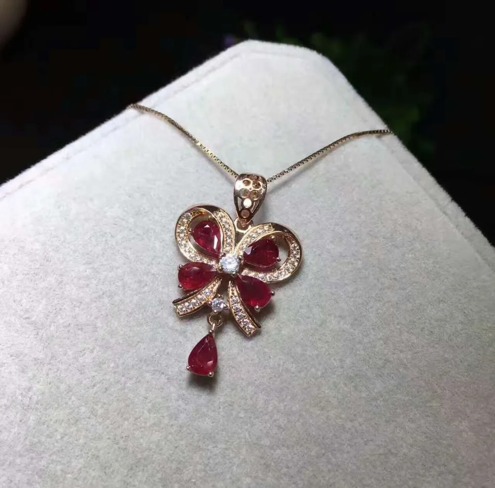 natural red ruby pendant 925 Sterling silver Natural gemstone Pendant Necklace Personality luxury butterfly women girl jewelry
natural red ruby pendant 925 Sterling silver Natural gemstone Pendant Necklace Personality luxury butterfly women girl jewelry