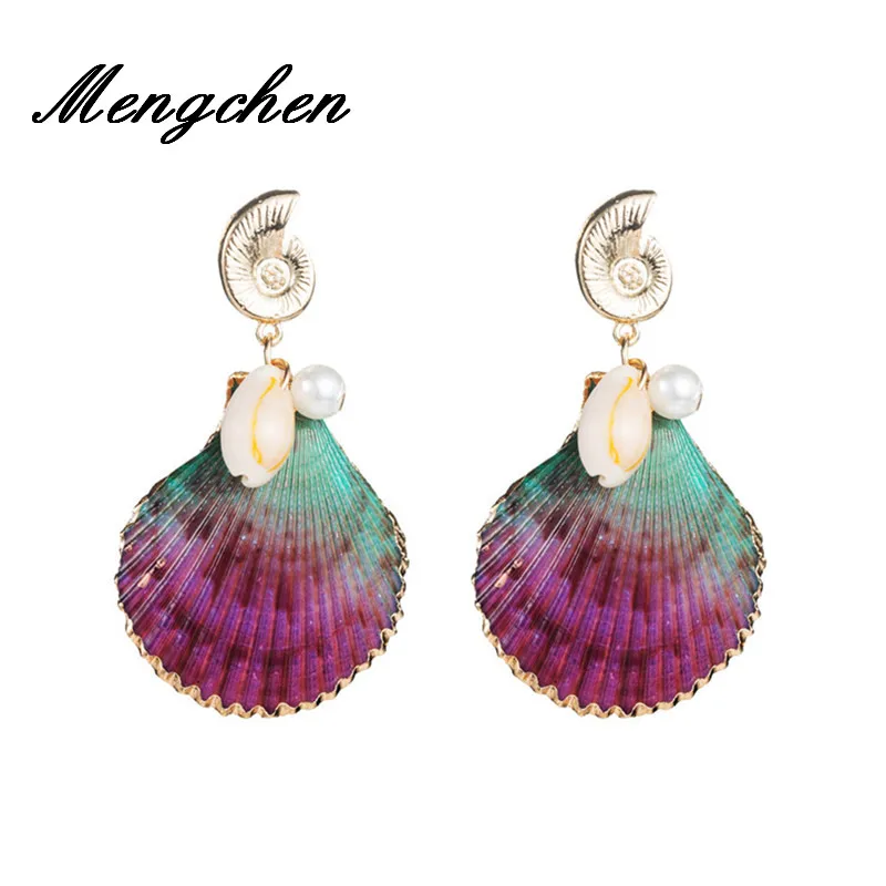 New Design Multilayer Colorful Shell Drop Earrings for Women Design Summer Party Gift
New Design Multilayer Colorful Shell Drop Earrings for Women Design Summer Party Gift