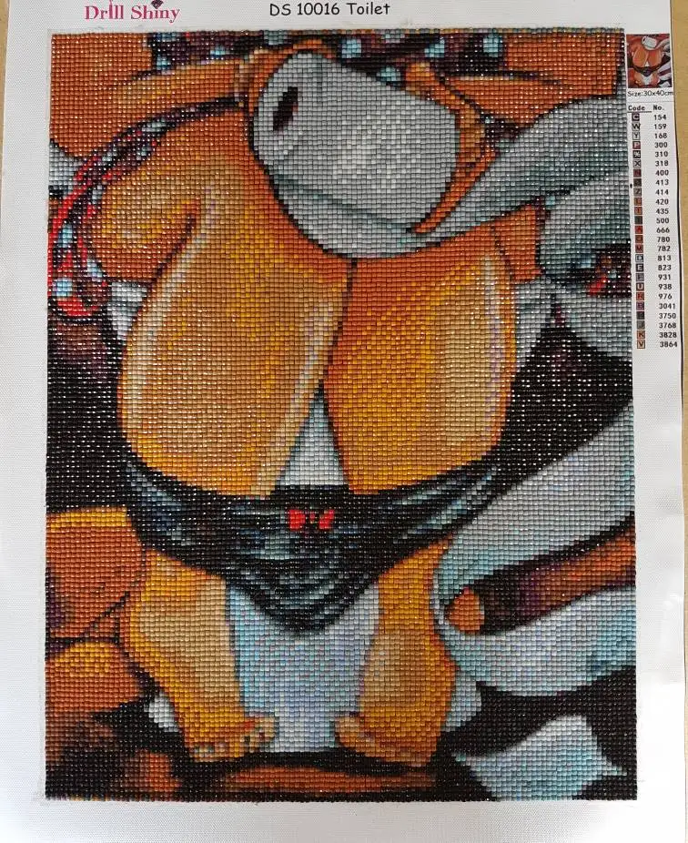 Fashion Lady DIamond Embroidery Toliet Sets the fat woman in dire need 3D DIY Paintings WC Dame European Style Handmade Crafts
Fashion Lady DIamond Embroidery Toliet Sets the fat woman in dire need 3D DIY Paintings WC Dame European Style Handmade Crafts