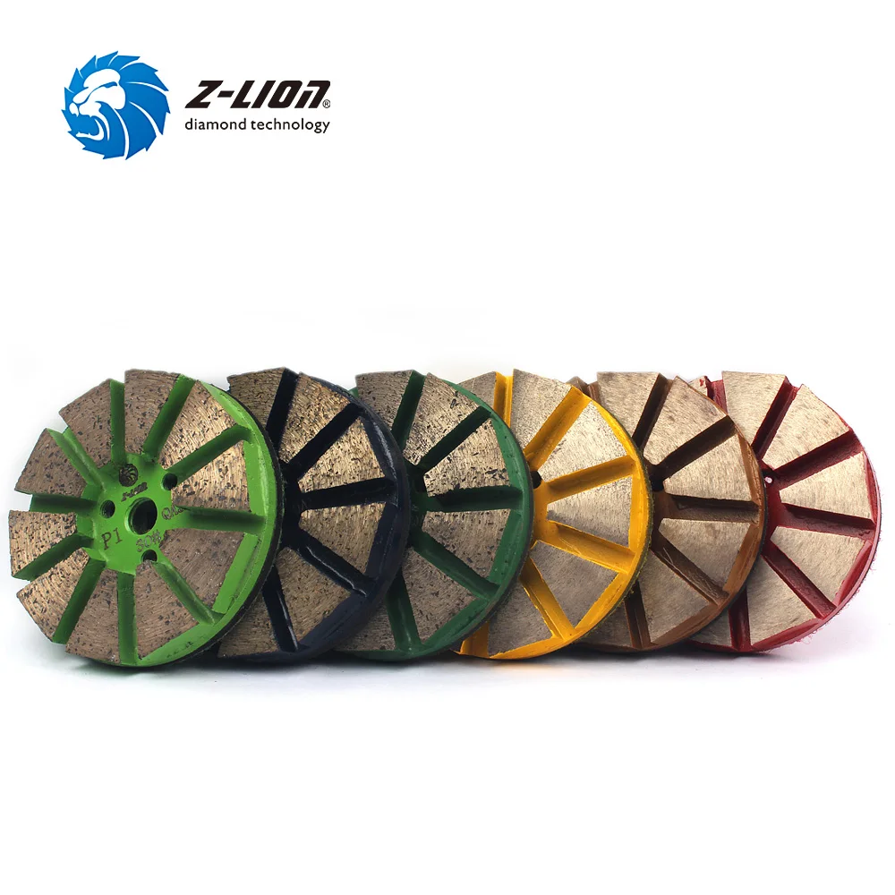 Z-LION 3" 5pcs/Lot Diamond Grinding Wheel For Concrete Granite Hard Material Metal Bond Diamond Polishing Disks
Z-LION 3" 5pcs/Lot Diamond Grinding Wheel For Concrete Granite Hard Material Metal Bond Diamond Polishing Disks