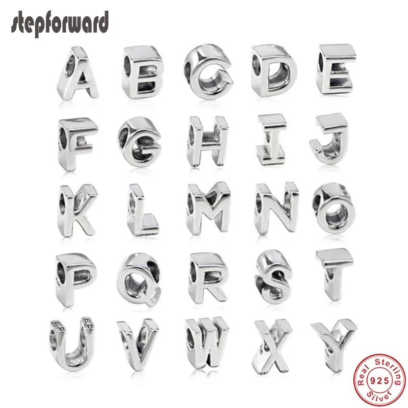 New Collection High Quality Simple Letter Design Silver Jewelry 925 Sterling 26 Letter Charm Fit Bracelet
New Collection High Quality Simple Letter Design Silver Jewelry 925 Sterling 26 Letter Charm Fit Bracelet