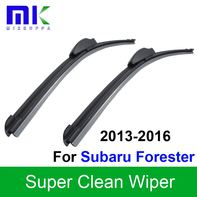 Silicone Rubber Wiper Blades For Subaru Forester 2013 2014 2015 2016 Pair 26"+17" Windshield Wipers Auto Car Accessories 
Silicone Rubber Wiper Blades For Subaru Forester 2013 2014 2015 2016 Pair 26"+17" Windshield Wipers Auto Car Accessories