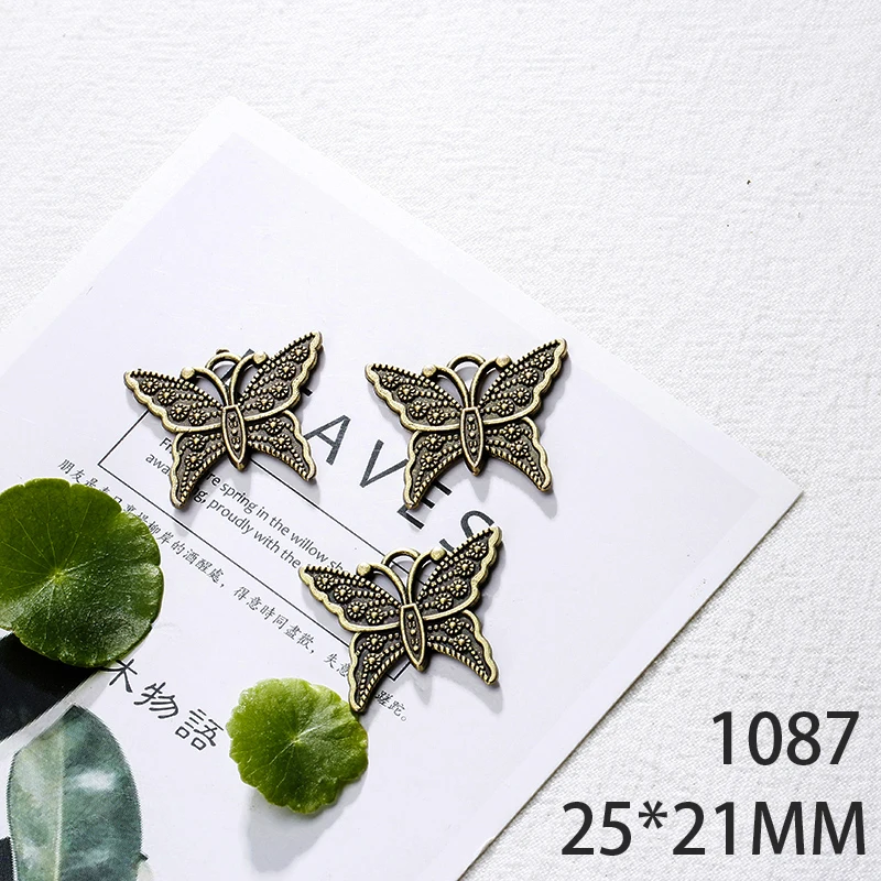 25*21mm 8pcs Double-Sided Butterfly Alloy Pendant For Diy Jewelry Making 2 Colors Antique Silver Antique Bronze No.1087 
25*21mm 8pcs Double-Sided Butterfly Alloy Pendant For Diy Jewelry Making 2 Colors Antique Silver Antique Bronze No.1087