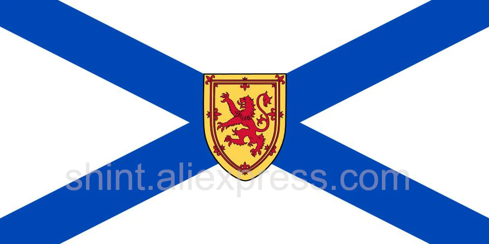 Канадский флаг Nova Scotia 3ft x 5ft полиэстер баннер Летающий 150*90 см пользовательский