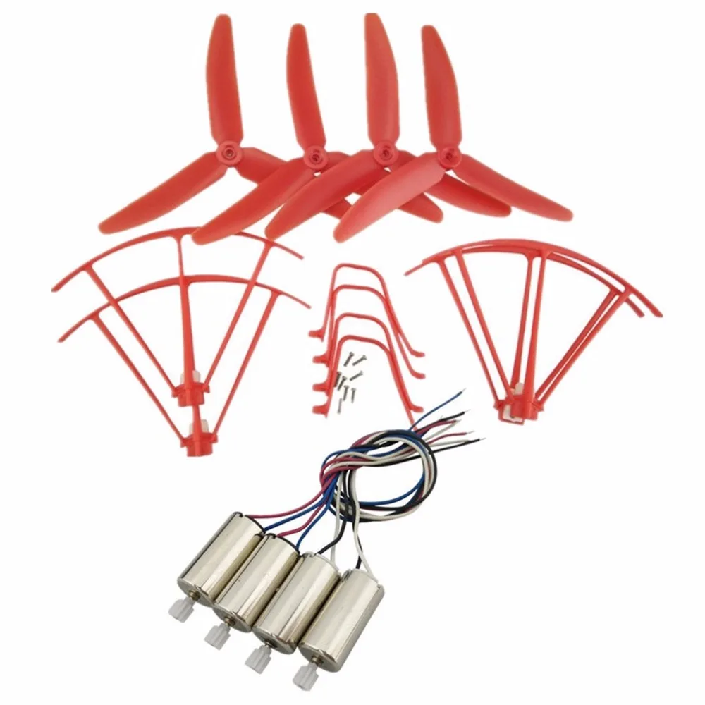 Upgraded Spare Parts Replacement 3 Blades paddles Protectors Blades Frame Landing Skid for Syma X5UW X5UC RC Airplane-red
Upgraded Spare Parts Replacement 3 Blades paddles Protectors Blades Frame Landing Skid for Syma X5UW X5UC RC Airplane-red