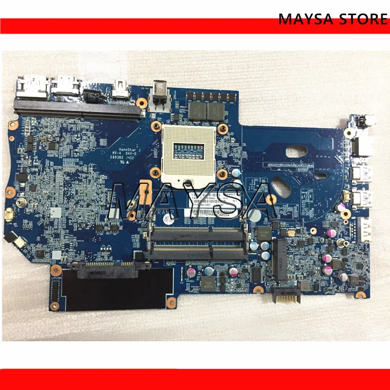 6-77-P157SMA0-d02 материнская плата для ноутбука CLEVO P157SM P157SMA0 DDR3 100% тест | Компьютеры и