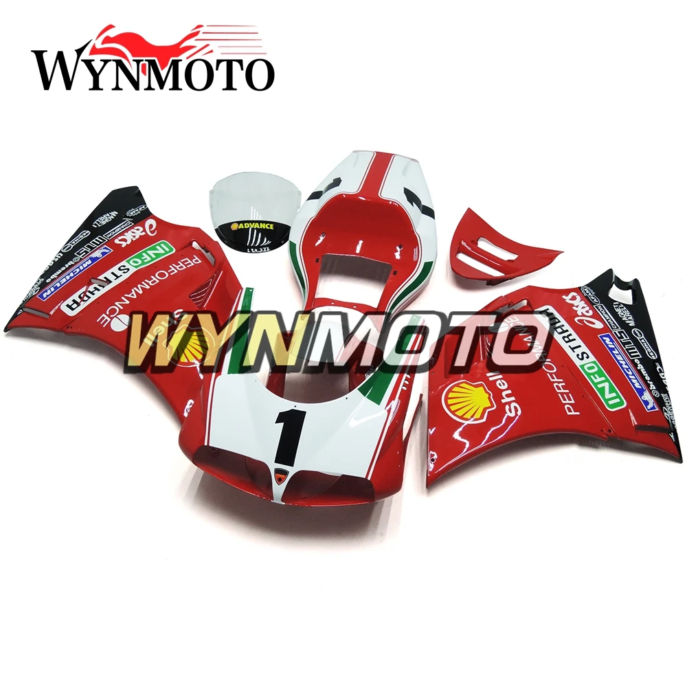 Полностью бело-красные Обтекатели для Ducati 996 748 916 998 Monoposto 1996-2002 впрыск АБС пластмасса рамы для спортивных велосипедов, корпус капота
Полностью бело-красные Обтекатели для Ducati 996 748 916 998 Monoposto 1996-2002 впрыск АБС пластмасса рамы для спортивных велосипедов, корпус капота
