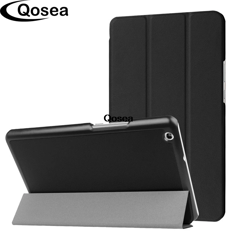 Роскошный чехол для huawei MediaPad M3 Lite 8 0 10 1 из искусственной кожи смарт с подставкой