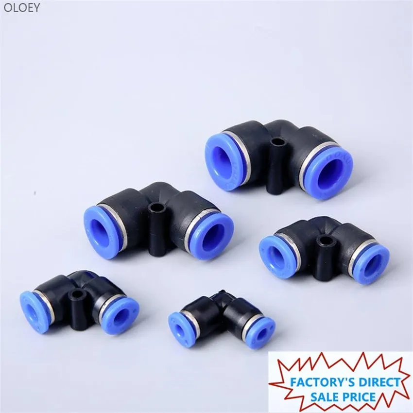 Each One Pneumatic Connector Push In Elbow Fitting PV 4 6 8 10 12 14 16MM for Air/Water Hose & Tube Airline
Each One Pneumatic Connector Push In Elbow Fitting PV 4 6 8 10 12 14 16MM for Air/Water Hose & Tube Airline