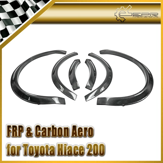 Car-styling For Toyota Hiace 200 Series Carbon Fiber Fender Flares (Front +20mm, Rear +25mm) 6pcs
Car-styling For Toyota Hiace 200 Series Carbon Fiber Fender Flares (Front +20mm, Rear +25mm) 6pcs