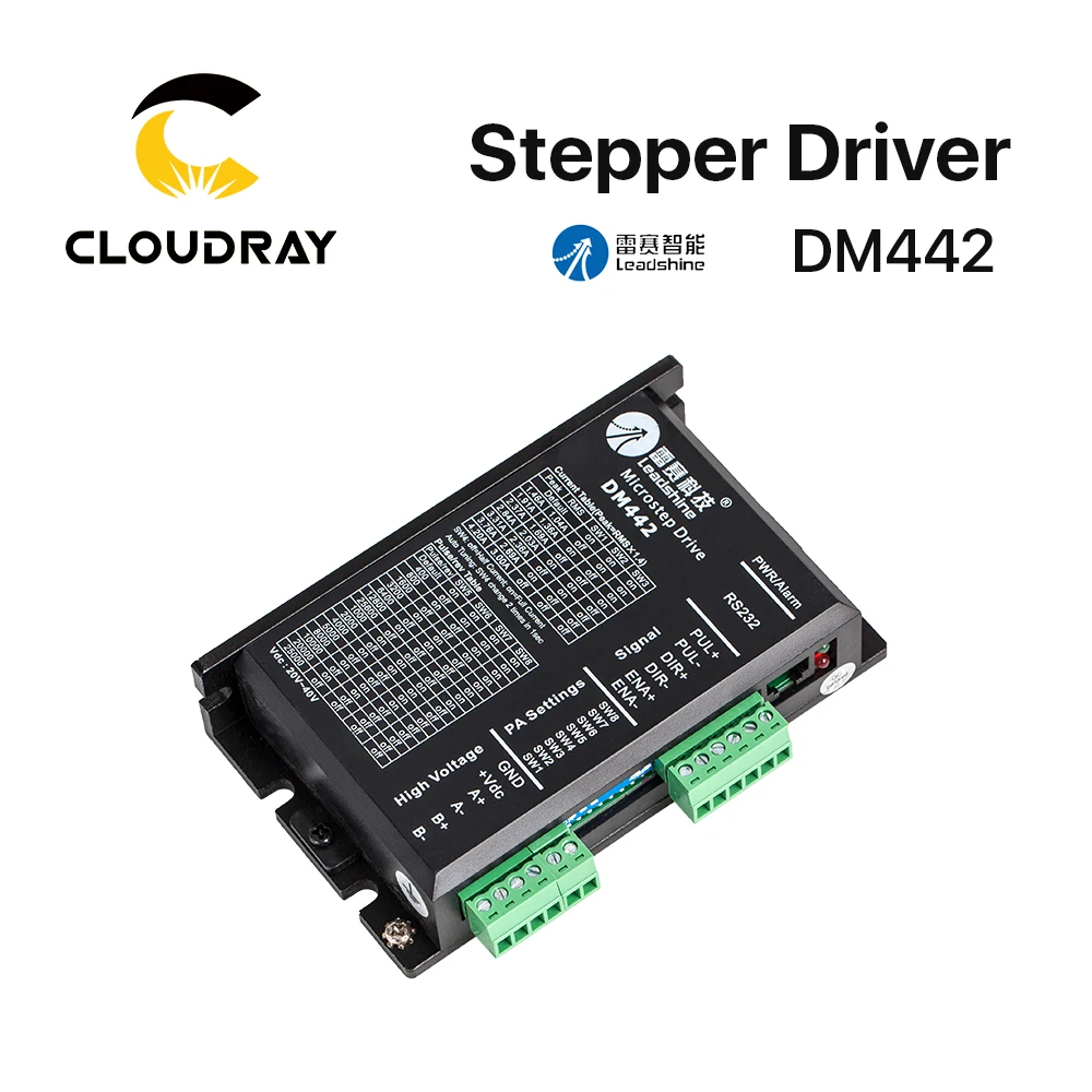 Двухфазный драйвер Cloudray Leadshine аналоговый шаговый двигатель DM442 | Обустройство