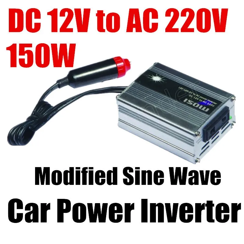 DC 12v to AC 220v USB charger modified sine wave car voltage transformer hot sale 150W car Power Inverter converter
DC 12v to AC 220v USB charger modified sine wave car voltage transformer hot sale 150W car Power Inverter converter