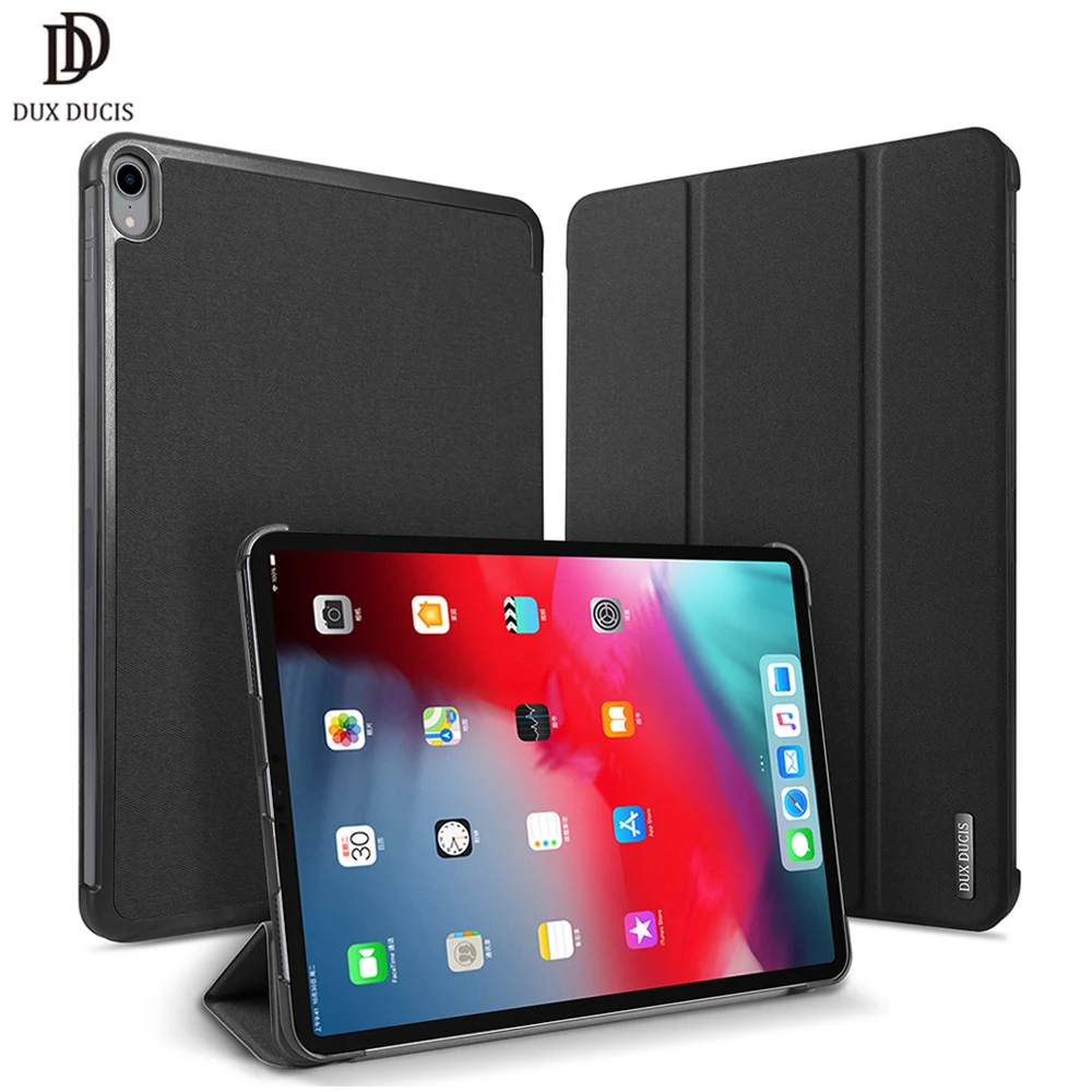 Роскошный чехол книжка из искусственной кожи для iPad Pro 11 2018 магнитный подставка