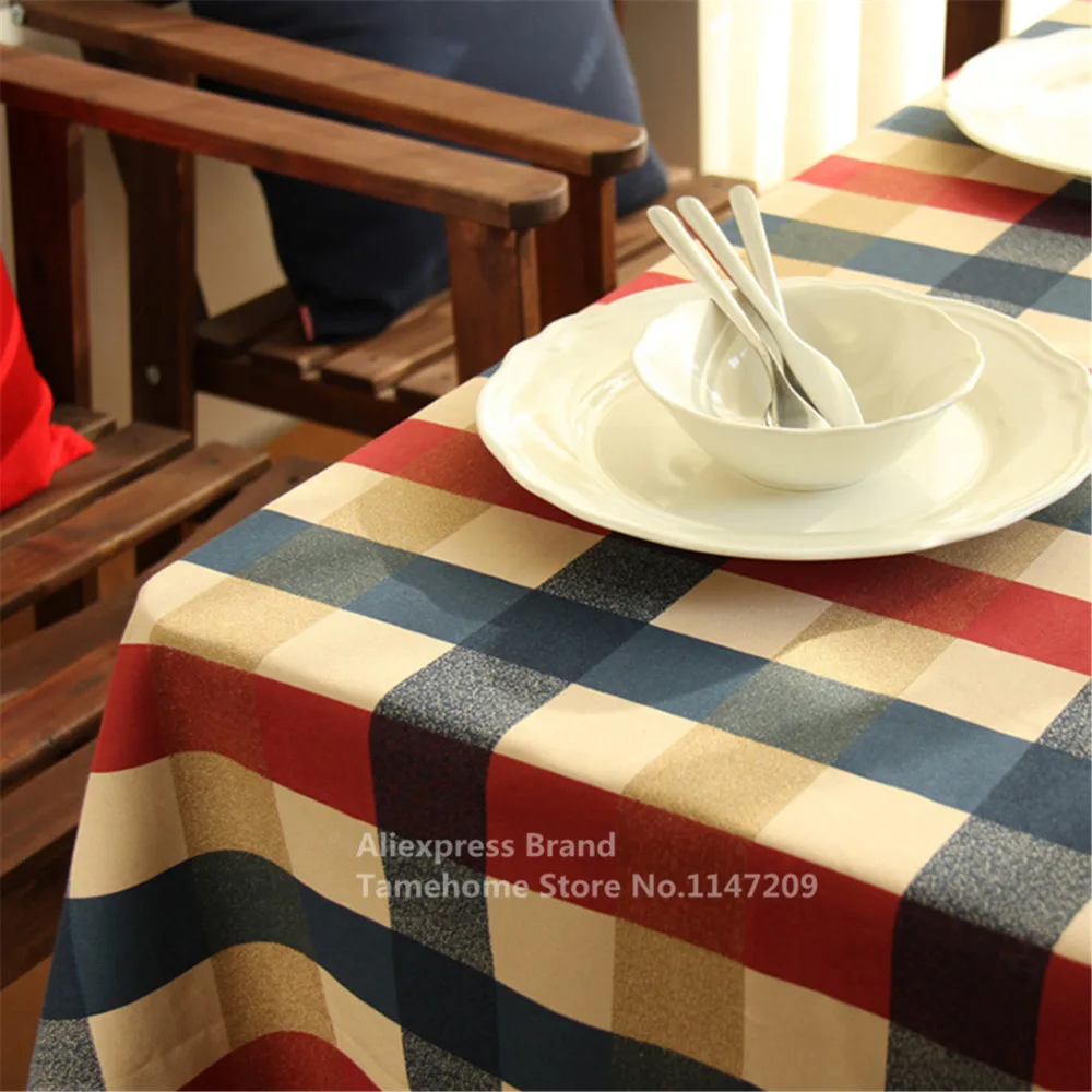 NiceRug beautiful European American table cloth Lattice cotton table cloth various size available Environmental antependium
NiceRug beautiful European American table cloth Lattice cotton table cloth various size available Environmental antependium