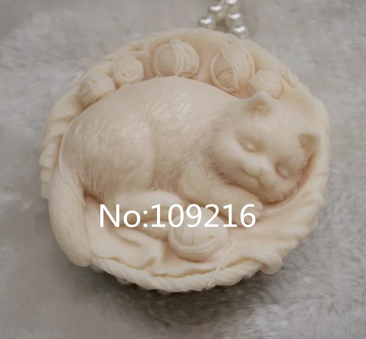 wholesale!!!1pcs Sleeping Cat (ZX238) Silicone Handmade Soap Mold Crafts DIY Silicone Mould
wholesale!!!1pcs Sleeping Cat (ZX238) Silicone Handmade Soap Mold Crafts DIY Silicone Mould