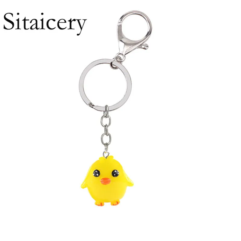 Sitaicery Chick Key Chain Women Keychains Rings Charms Jewelry Gifts For Girls Boy Llaveros Mujer Car Bag Accessories Keyring
Sitaicery Chick Key Chain Women Keychains Rings Charms Jewelry Gifts For Girls Boy Llaveros Mujer Car Bag Accessories Keyring