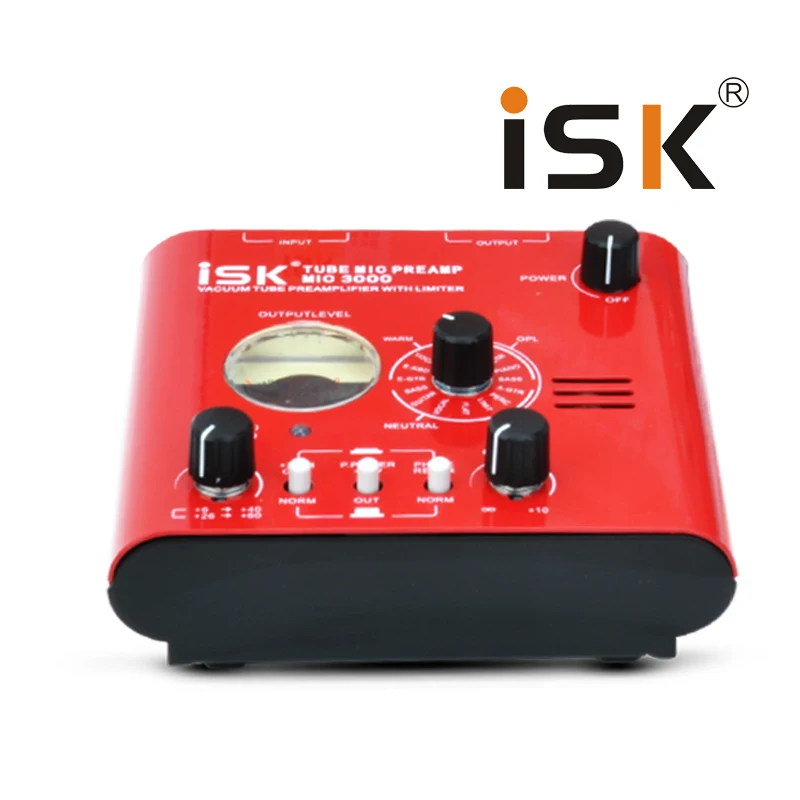 ISK MIC3000 профессиональный микрофон усилитель MIC-3000 узор ручка регулировки для