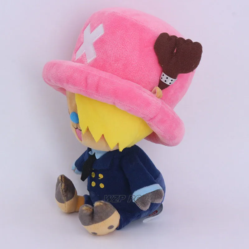 Цельная милая игрушка Tony Chopper Sanji плюшевая высокого качества с мультяшным