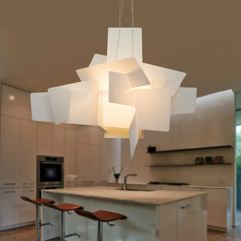 Modern Big Bang LED Pendant Lights White/Red Stacking Acrylic Pendant Lamps Suspension lustres de teto Light Fixtures luminaire
Modern Big Bang LED Pendant Lights White/Red Stacking Acrylic Pendant Lamps Suspension lustres de teto Light Fixtures luminaire