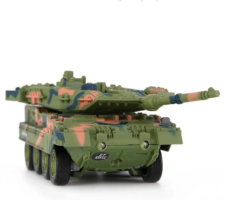 RC игрушки Мини 4CH пульт дистанционного управления боевой танк автомобиль военная