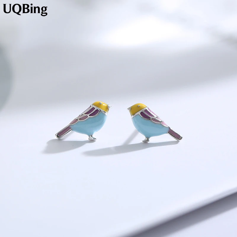 Drop Shipping 925 Sterling Silver Colored Bird Stud Earrings For Women Beautiful Jewelry
Drop Shipping 925 Sterling Silver Colored Bird Stud Earrings For Women Beautiful Jewelry