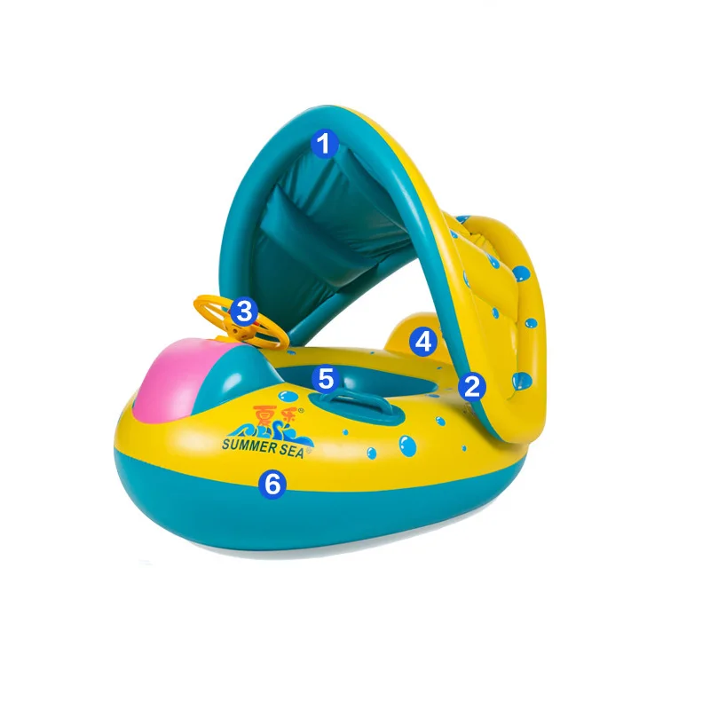 Safe Inflatable Baby Swimming Ring Pool PVC Baby Infant Swimming Float Adjustable Sunshade Seat Swimming Pool Brinquedos 2018
Safe Inflatable Baby Swimming Ring Pool PVC Baby Infant Swimming Float Adjustable Sunshade Seat Swimming Pool Brinquedos 2018