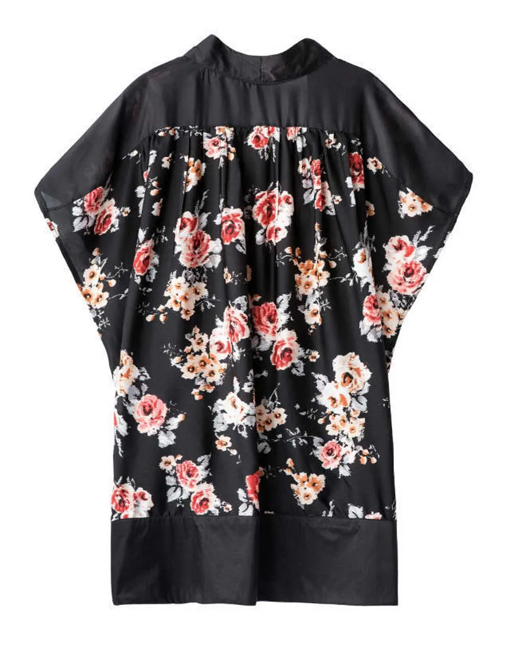 Summer Kimono Women Floral Printed Splice Chiffon Shawl Kimono Cardigan Tops Cover up D90625
Summer Kimono Women Floral Printed Splice Chiffon Shawl Kimono Cardigan Tops Cover up D90625