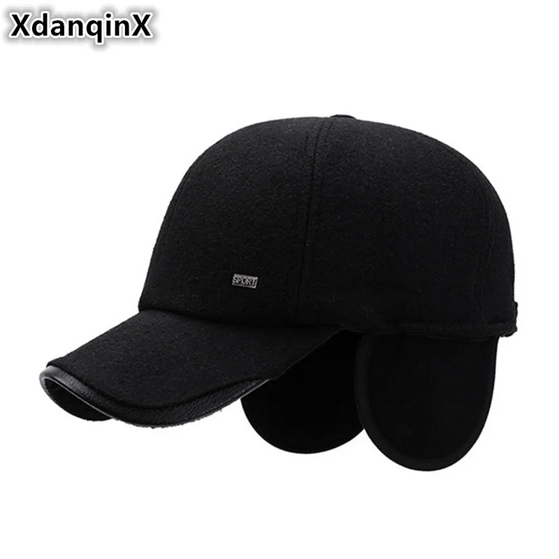 XdanqinX Adjustable Head Size Earmuffs Hat Winter Men's Cap Warm Thick Baseball Caps Male Bone Brands Snapback Cap Dad's Hats
XdanqinX Adjustable Head Size Earmuffs Hat Winter Men's Cap Warm Thick Baseball Caps Male Bone Brands Snapback Cap Dad's Hats