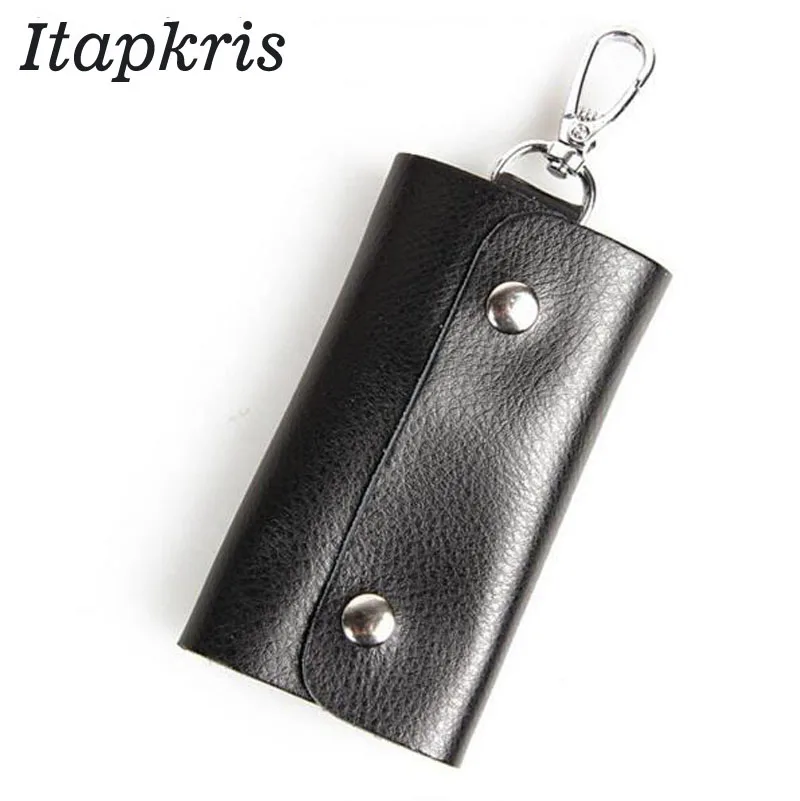 Модный женский кошелек для ключей из искусственной кожи|car key wallet|leather holderkey wallet |