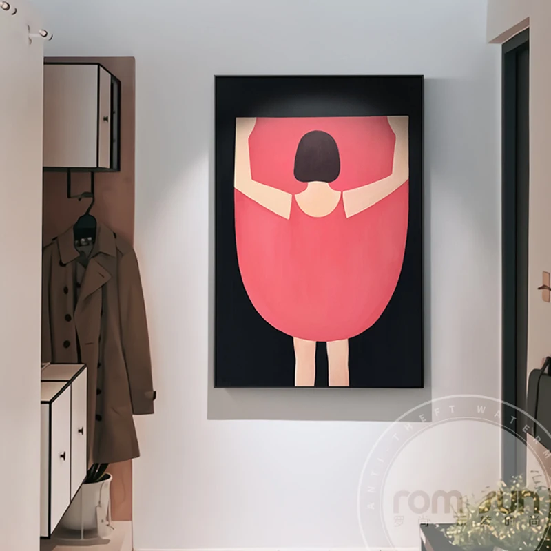 Lovely Pink Dress Skirt Girl Canvas Painting Cute Nordic Wall Art Picture for Living Room Girlish Poster and Print Cuadros Decor
Lovely Pink Dress Skirt Girl Canvas Painting Cute Nordic Wall Art Picture for Living Room Girlish Poster and Print Cuadros Decor