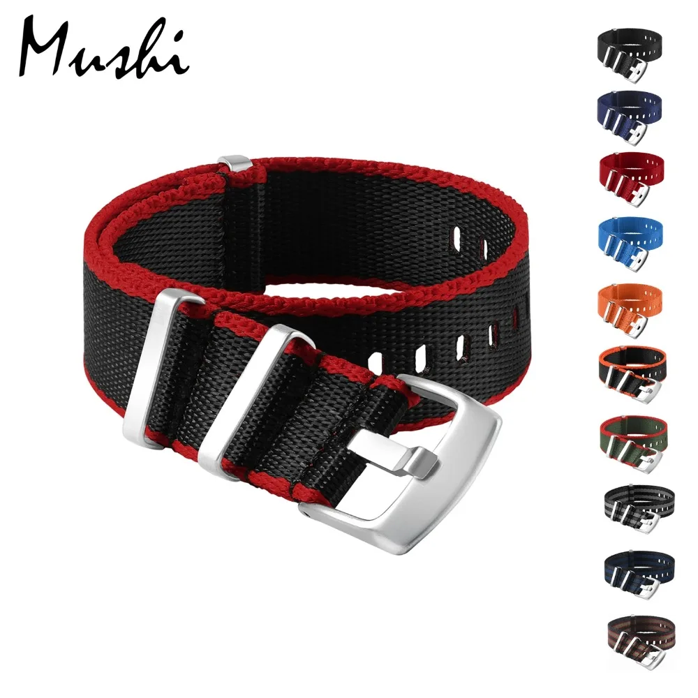 High Quality Canvas Nylon Watch Strap Bracelet 20 mm 22 mm 304L Steel Buckle Sport Watchband Watch Accessories for Men Women
High Quality Canvas Nylon Watch Strap Bracelet 20 mm 22 mm 304L Steel Buckle Sport Watchband Watch Accessories for Men Women