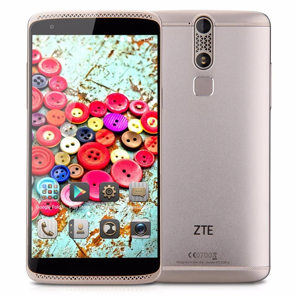 Смартфон ZTE Axon Mini B2015 Android 5 1 Восьмиядерный процессор MSM8939 ГГц 3 ГБ ОЗУ 32 Гб ПЗУ экран