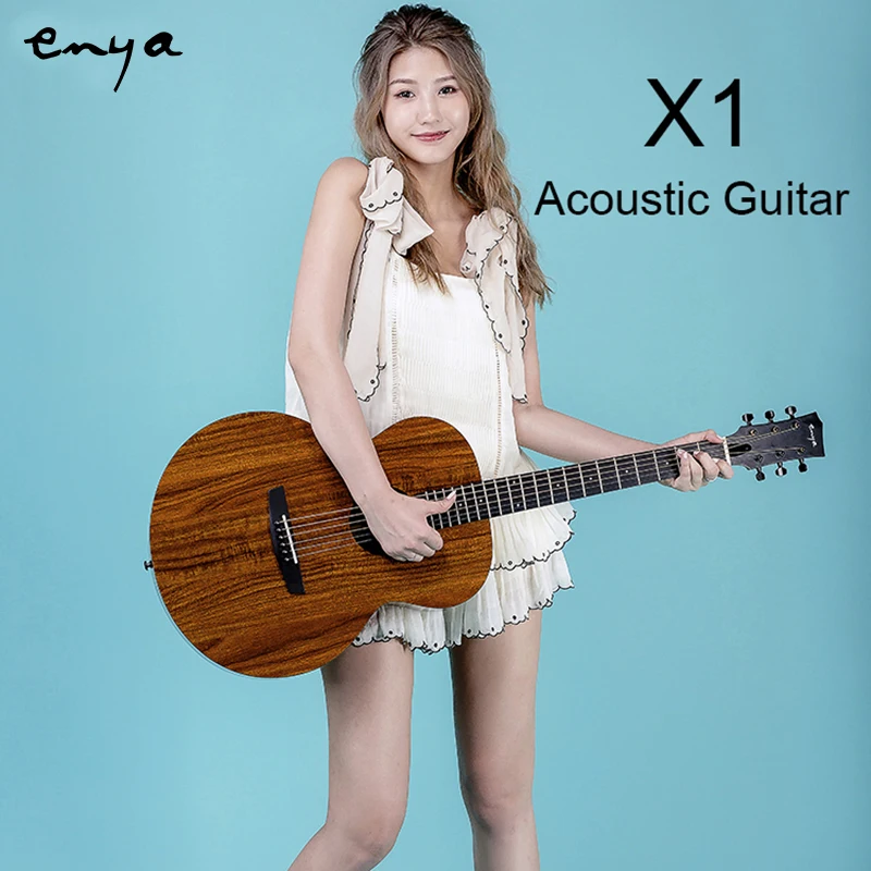 Enya Acoustic Guitar 36" 41" with EQ HPL 6 Strings travel guitarra Beginner with Pick, Tuner, Strap, Capo,Musical Instruments
Enya Acoustic Guitar 36" 41" with EQ HPL 6 Strings travel guitarra Beginner with Pick, Tuner, Strap, Capo,Musical Instruments