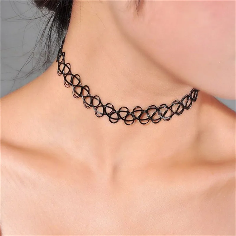 4PC/lot Original New Cute Stretch Tattoo Choker Necklace For Women Retro Gothic Tattoo Necklace Female Wedding Jewelry Girl Gift
4PC/lot Original New Cute Stretch Tattoo Choker Necklace For Women Retro Gothic Tattoo Necklace Female Wedding Jewelry Girl Gift
