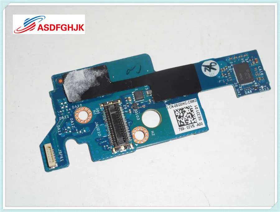 Оригинальная плата аудио распределения для Dell XPS 15 9560 CHA01 5G0HC 05G0HC полностью