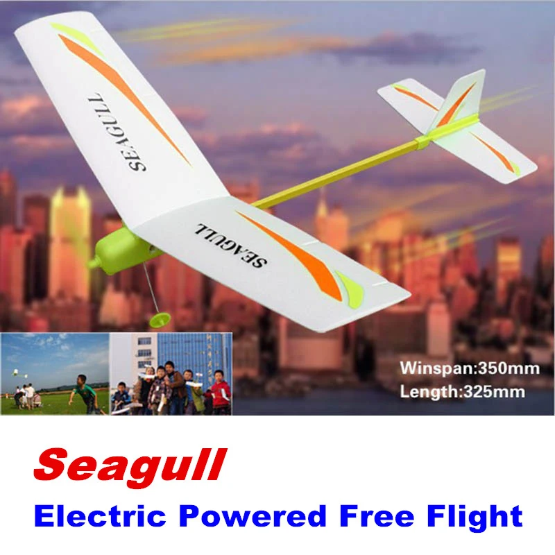 Free Shipping Seagull Electric Powered Free Flight Plane Model Educational Toy Birthday Gift handmade Assembled Model airplane
Free Shipping Seagull Electric Powered Free Flight Plane Model Educational Toy Birthday Gift handmade Assembled Model airplane